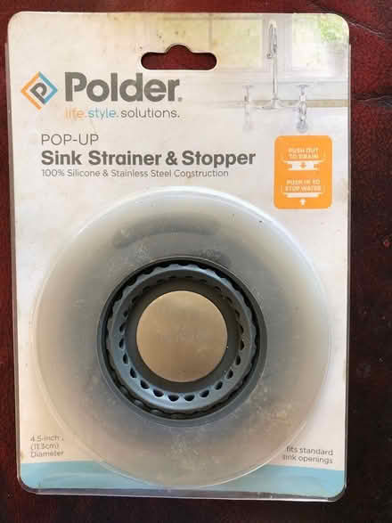 Photo of free Sink strainer /stopper (Liphook) #1