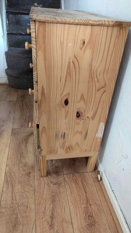 Photo of free Wooden chest of drawers (Rusholme M14) #3