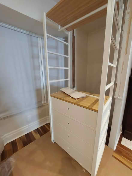 Photo of free Elvarli Ikea wardrobe combo w/drwrs (Parkdale (Queen & Lansdowne)) #1