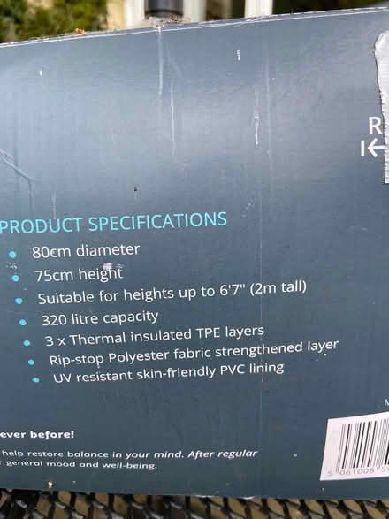 Photo of free Lumi Recovery Pod Ice Bath (Dunlaoghaire / Glenageary) #1