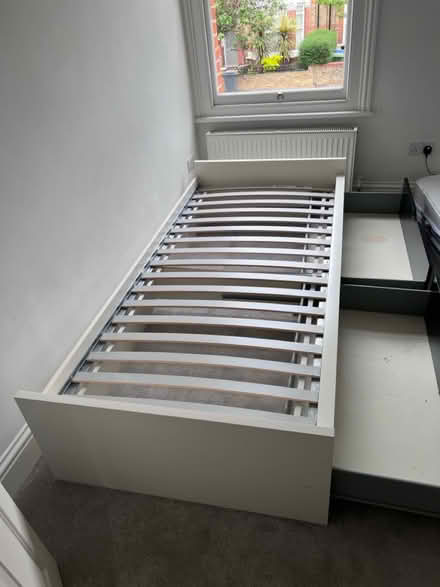 Photo of free IKEA single bed base with drawers (Queens Park NW6) #2
