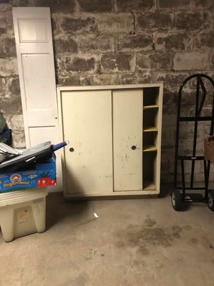 Photo of free Wooden Cupboard for storage (East Watertown) #1