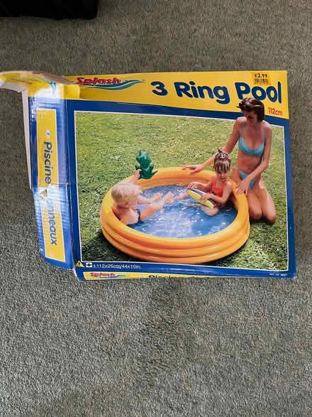 Photo of free 3 ring paddling pool (Shefford) #1