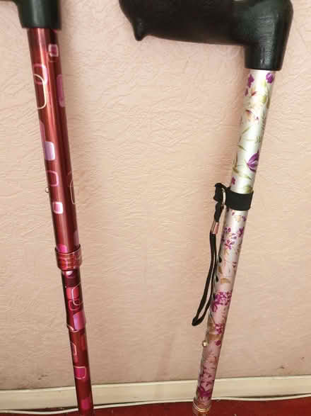 Photo of free 2 left handed walking sticks (Bexleyheath DA7) #3