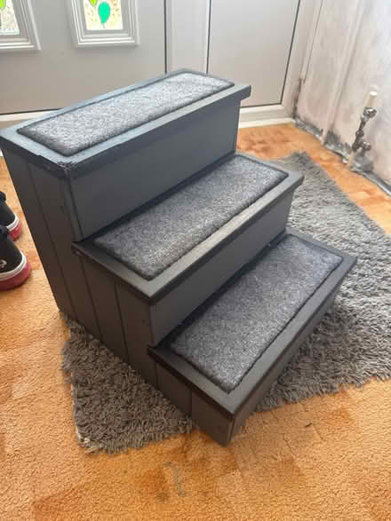 Photo of free Wooden dog steps (Hilsea) #3