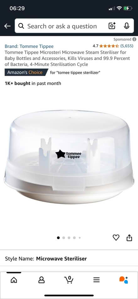 Photo of free Microwave sterilizer (N1) #1