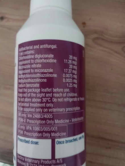 Photo of free Malaseb dog Shampoo (Bathampton) #2