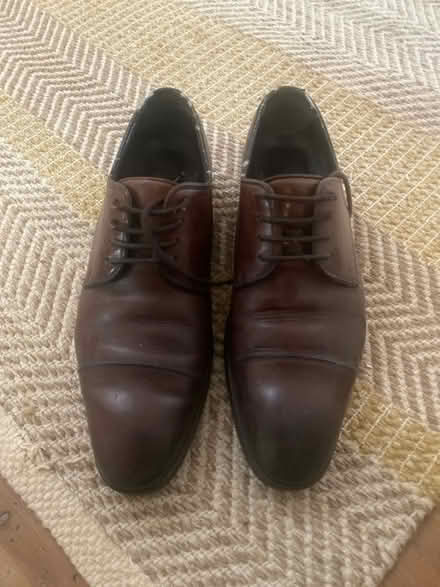 Photo of free Men’s leather brown shoes (Forest Gate (E7)) #1