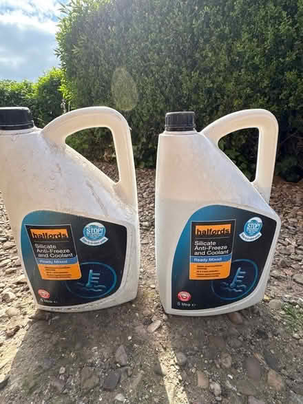 Photo of free Anti freeze and coolant - 5 litre. (West Malvern CP WR14) #1