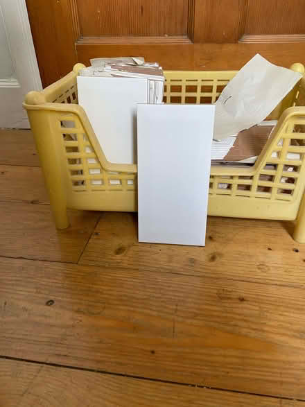 Photo of free Off White Subway Tiles 200 x 100 mm x Qty 32 (Stirling FK8) #2