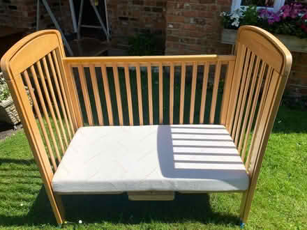 Photo of free Brio Baby/child wooden cot (Chineham RG24) #3