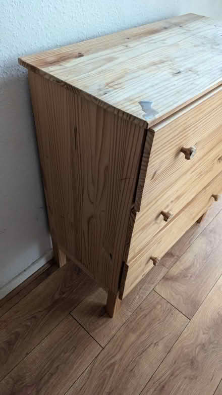 Photo of free Wooden chest of drawers (Rusholme M14) #4