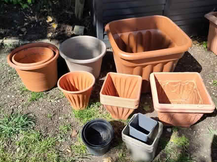 Photo of free Plant Pots Various Shapes & Sizes (Eastbourne BN23) #1