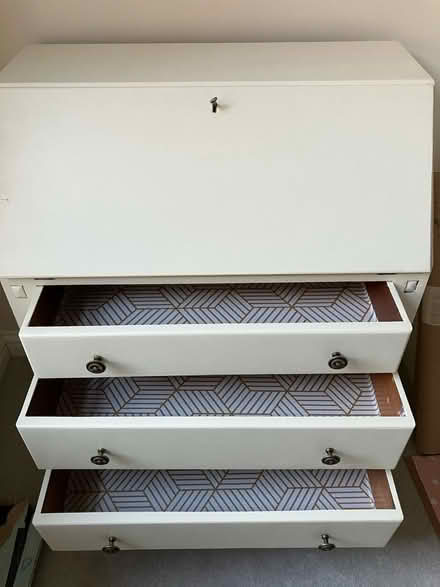 Photo of free Bureau with drawers & compartments (Howard Street, OX4) #2