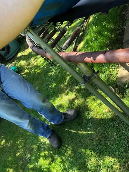 Photo of free 14ft Big Foot trampoline (Combe Down) #2