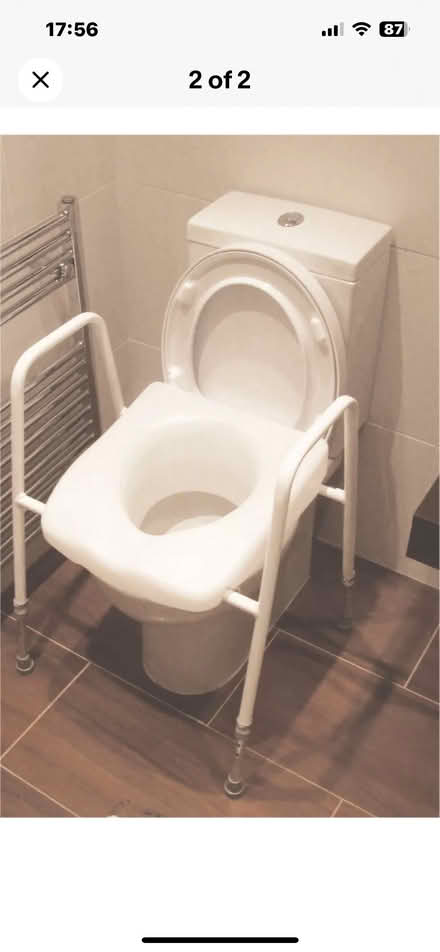 Photo of free Adjustable Height and width Mobility toilet seat. Post op (Newhaven EH6) #1