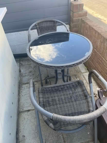 Photo of free Bistro table and chairs (E11) #1