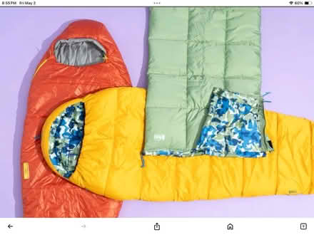 Photo of Kids Sleeping Bag & Mess Kit (Boulevard Manor) #1