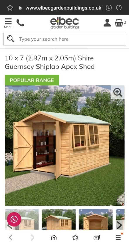 Photo of free 10x7 shed (Weston, Bath) #1