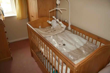 Photo of free Cot bed with underneath draw (Rubery B45) #1
