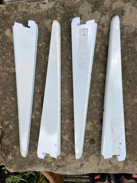 Photo of free 2 x pine shelves with brackets (S11 Greystones) #2