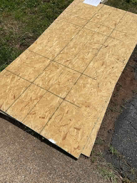 Photo of free OSB Board (2 sheets) (Woolen Mills, Cville) #1