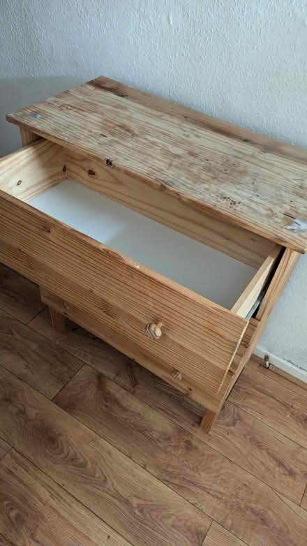 Photo of free Wooden chest of drawers (Rusholme M14) #2