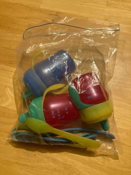 Photo of free Avent baby bottles feeding spoons (CB3 0GP) #1