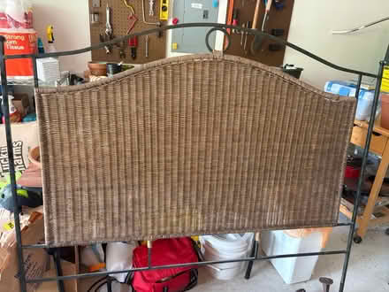 Photo of free Rattan headboard (Suwanee TownCenter) #1