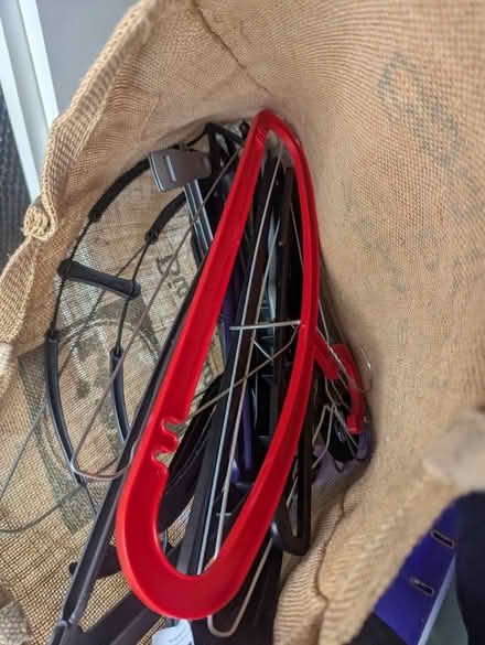 Photo of free Assorted coat hangers (~15-20) (Duddingston, EH8) #1