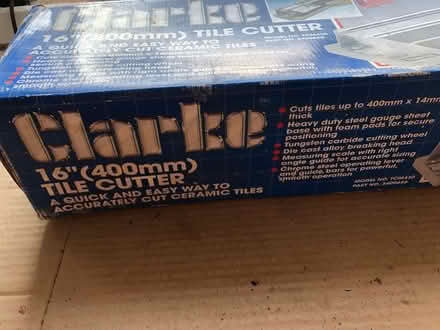 Photo of free Heavy duty manual tile cutter (Liphook) #2
