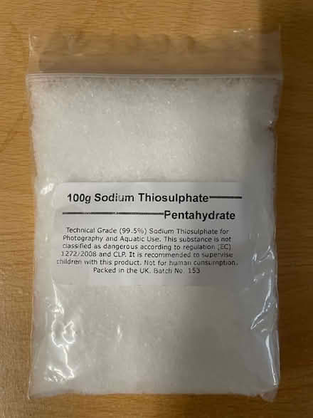 Photo of free Thiosulphate for fish tanks etc (Cambridge CB4) #1
