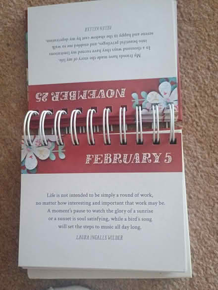 Photo of free Friend calendar, quote a day (SE12) #3