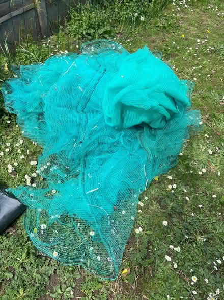 Photo of free Lengths of scaffold netting (Hanham) #1