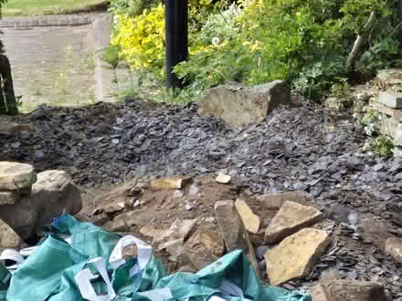 Photo of free Blue Slate {decorative (Mosborough Sheffield) #1