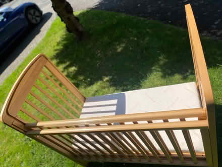 Photo of free Brio Baby/child wooden cot (Chineham RG24) #2