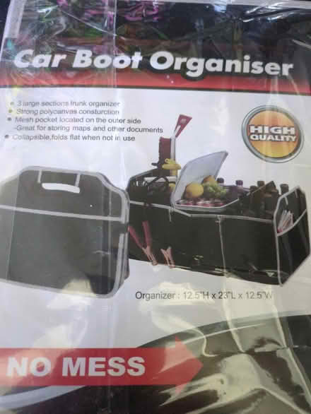 Photo of free Car boot organiser (Blackpool FY3) #2
