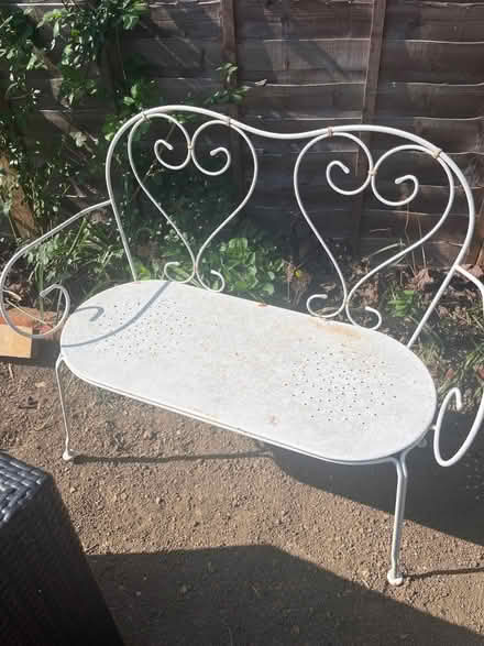 Photo of free Metal bench (Tonbridge) #1