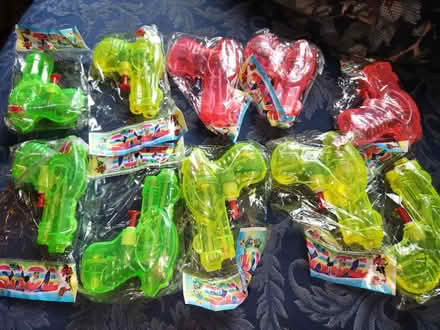 Photo of free Ten small water pistols (sealed) (Capitol Hill, DC) #1