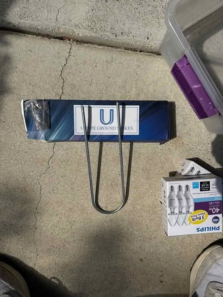 Photo of free U hooks to secure (Del Prado neighborhood 94566) #1