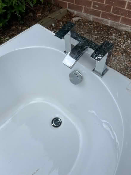Photo of free P shaped bath with (Spondon DE21) #2