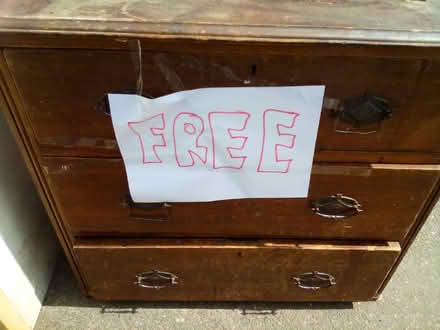 Photo of free Mahogany chest of Draws (Hoddesdon EN11) #1
