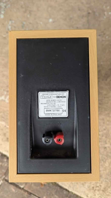 Photo of free Pair of Denon speakers (Upton, Chester CH2) #2