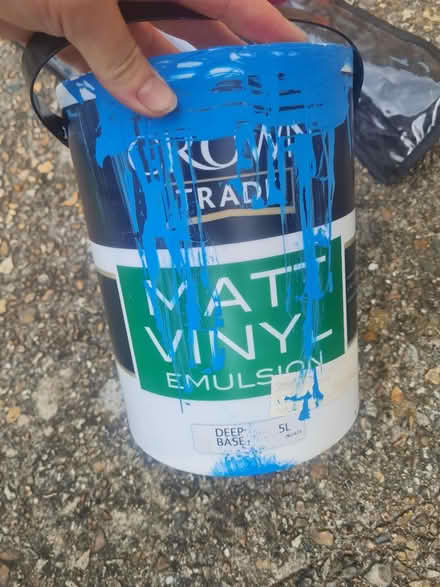 Photo of free Blue matt emulsion (Lewes) #1