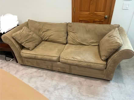 Photo of free Two sofas - microfiber Last chance (Glen echo, md) #1