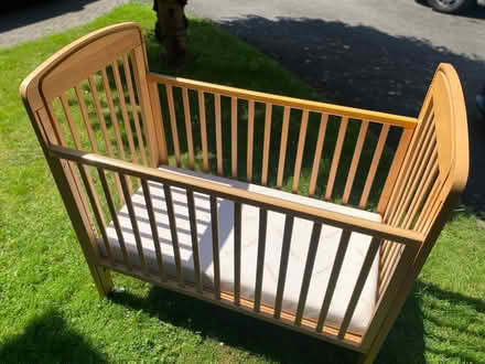 Photo of free Brio Baby/child wooden cot (Chineham RG24) #4
