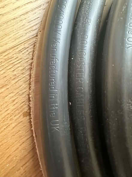 Photo of free Wooden reel with some left over electric cable (Horn's Mill SG13) #4