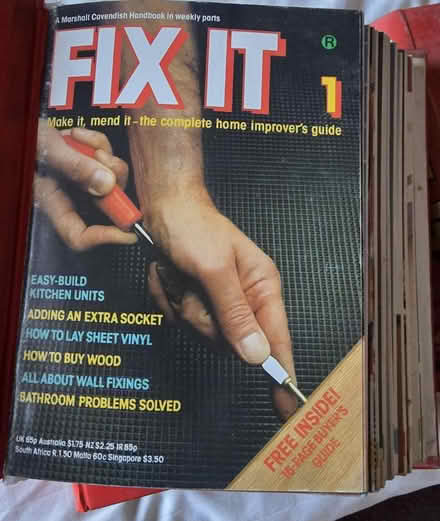 Photo of free Six volumes of FIX IT (DIY) books (S12 intake S12) #2