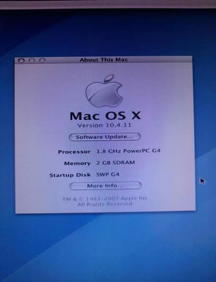 Photo of free Old Apple Power Mac G4 (SE1) #4
