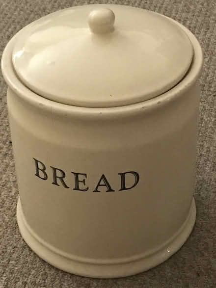 Photo of free Ceramic bread bin (L22 Waterloo) #1